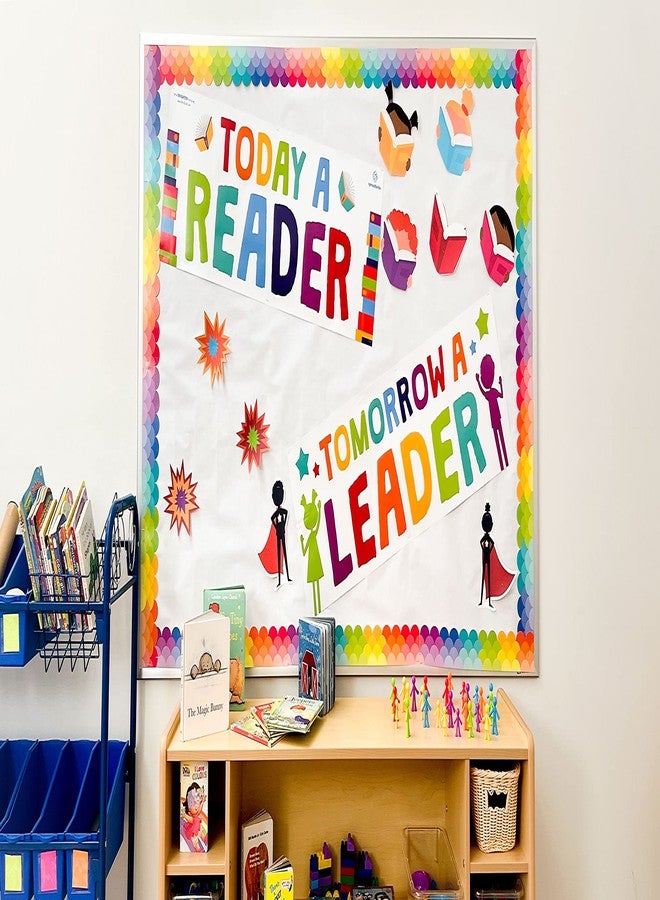 Sproutbrite Classroom Decorations - Reading Banner and Poster for Teachers - Bulletin Board and Wall Decor for Pre School, Elementary and Middle School - Image 3